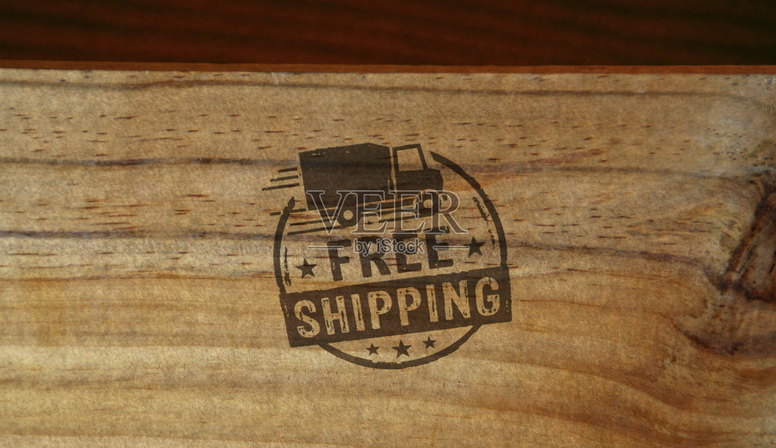 免运费盖章照片摄影图片