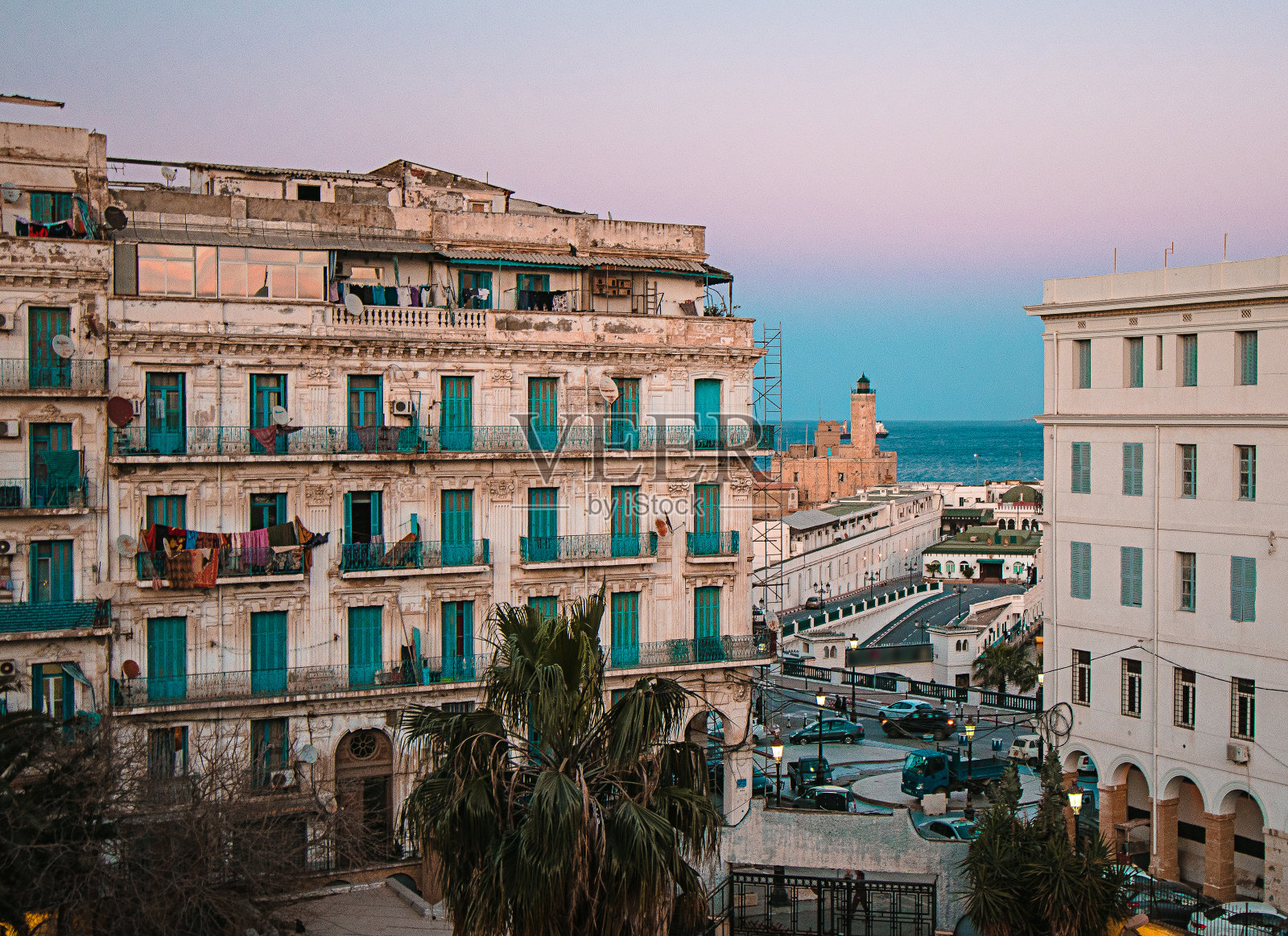 阿尔及利亚阿尔及尔海军部照片摄影图片