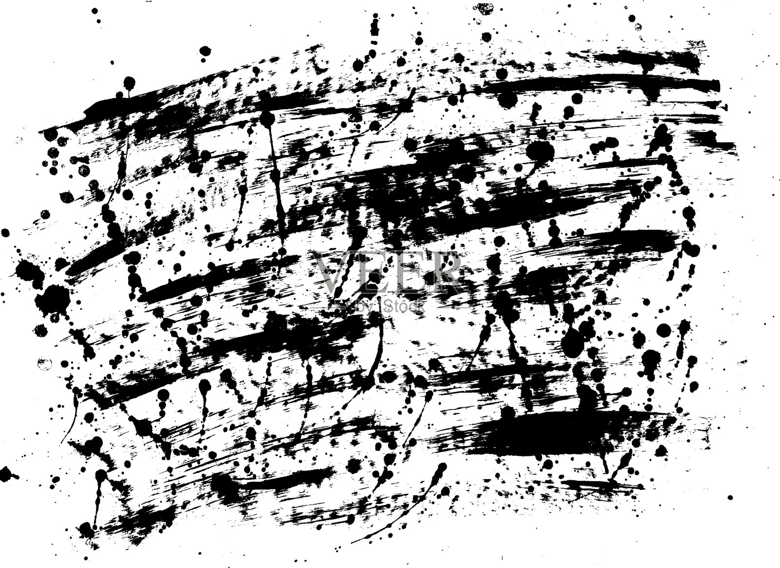 不良喷雾颗粒覆盖纹理垃圾插画图片素材