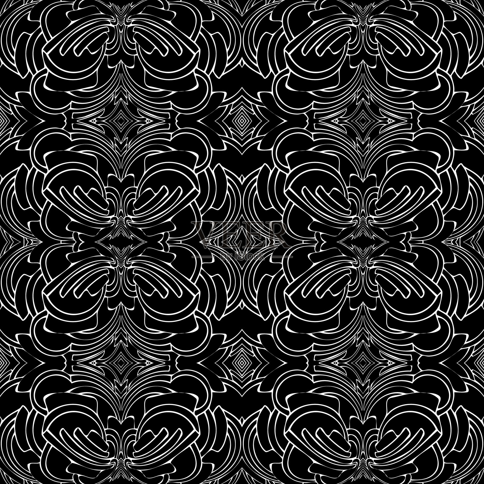 色彩抽象民族无缝图案涂鸦风格与城市现代风格元素鲜明品质插画为您的设计插画图片素材