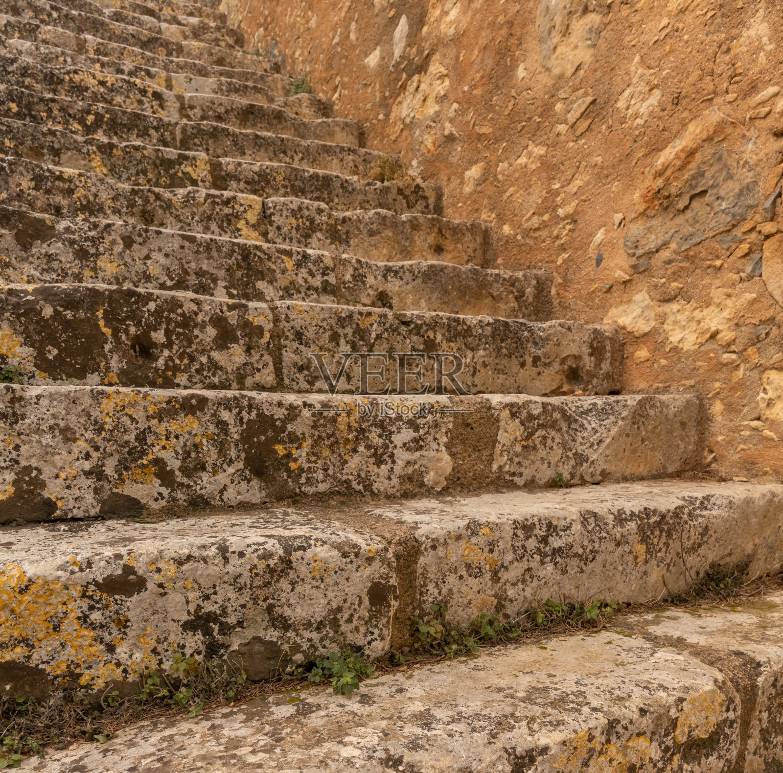 Arkadi修道院遗址(希腊语:®±，位于希腊克里特岛Rethimno附近的肥沃高原上。照片摄影图片