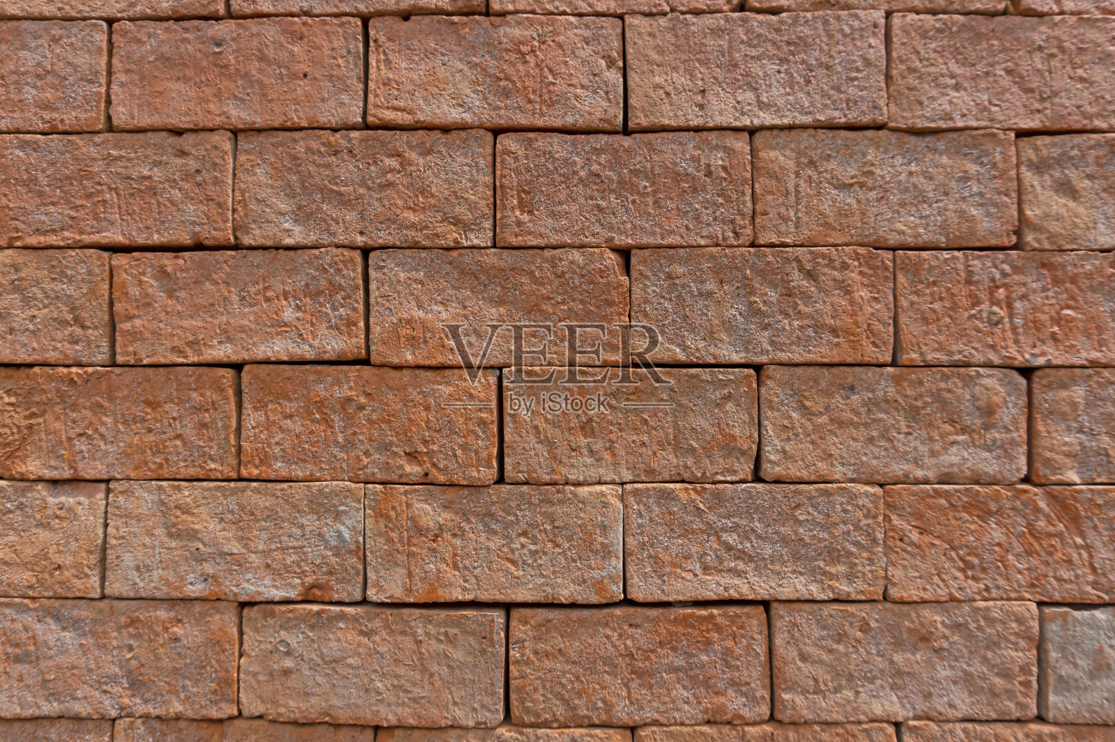 墙的背景是天然的棕色粘土砖照片摄影图片
