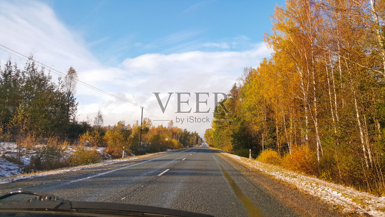 从车窗看路照片摄影图片