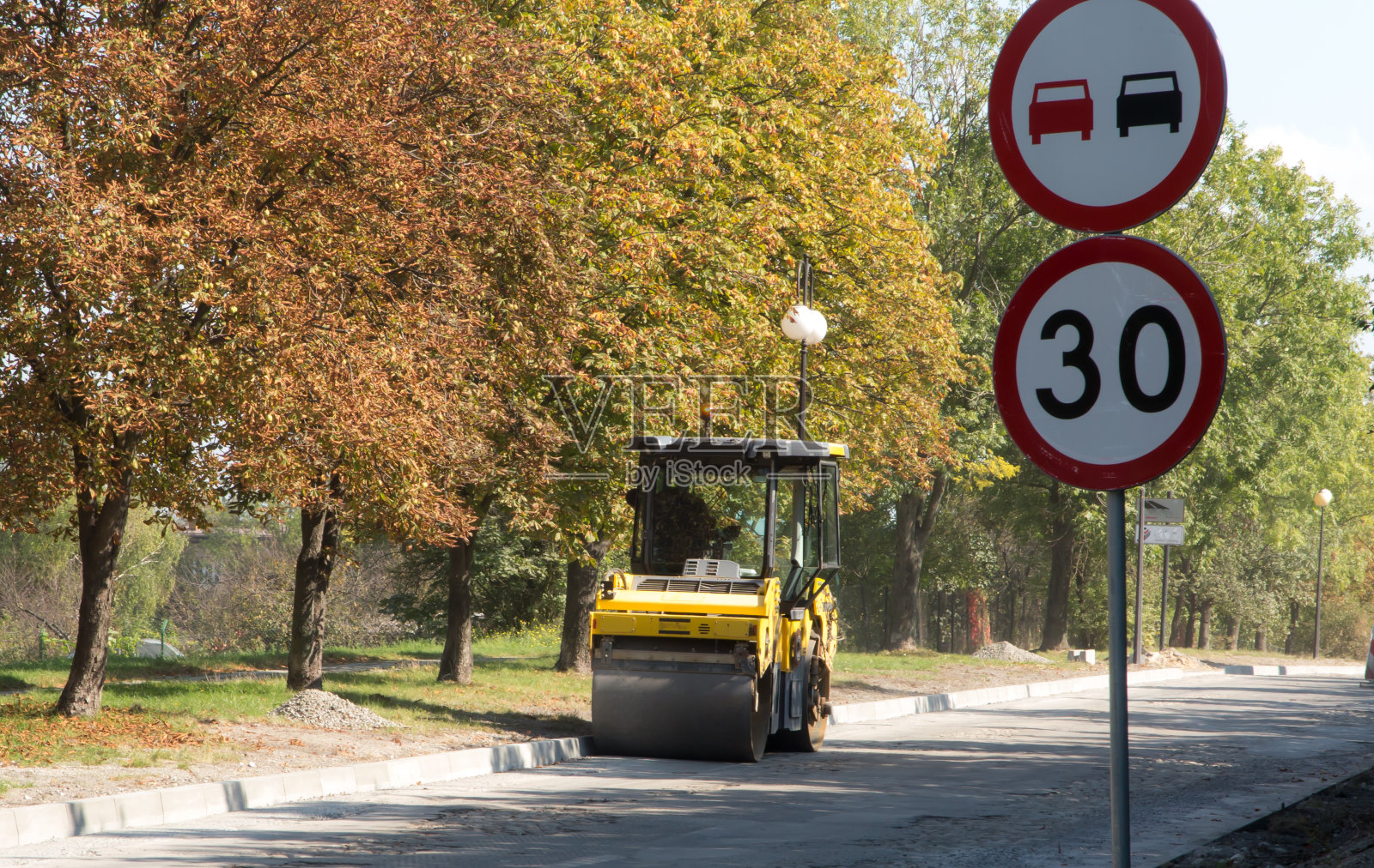 压路机照片摄影图片