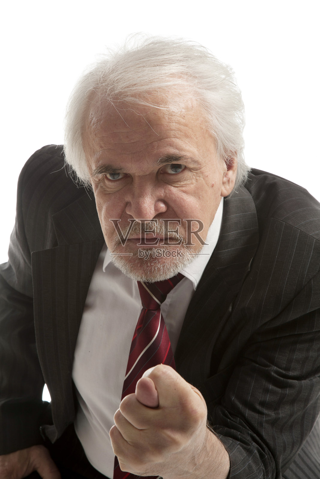 资深商人示好照片摄影图片