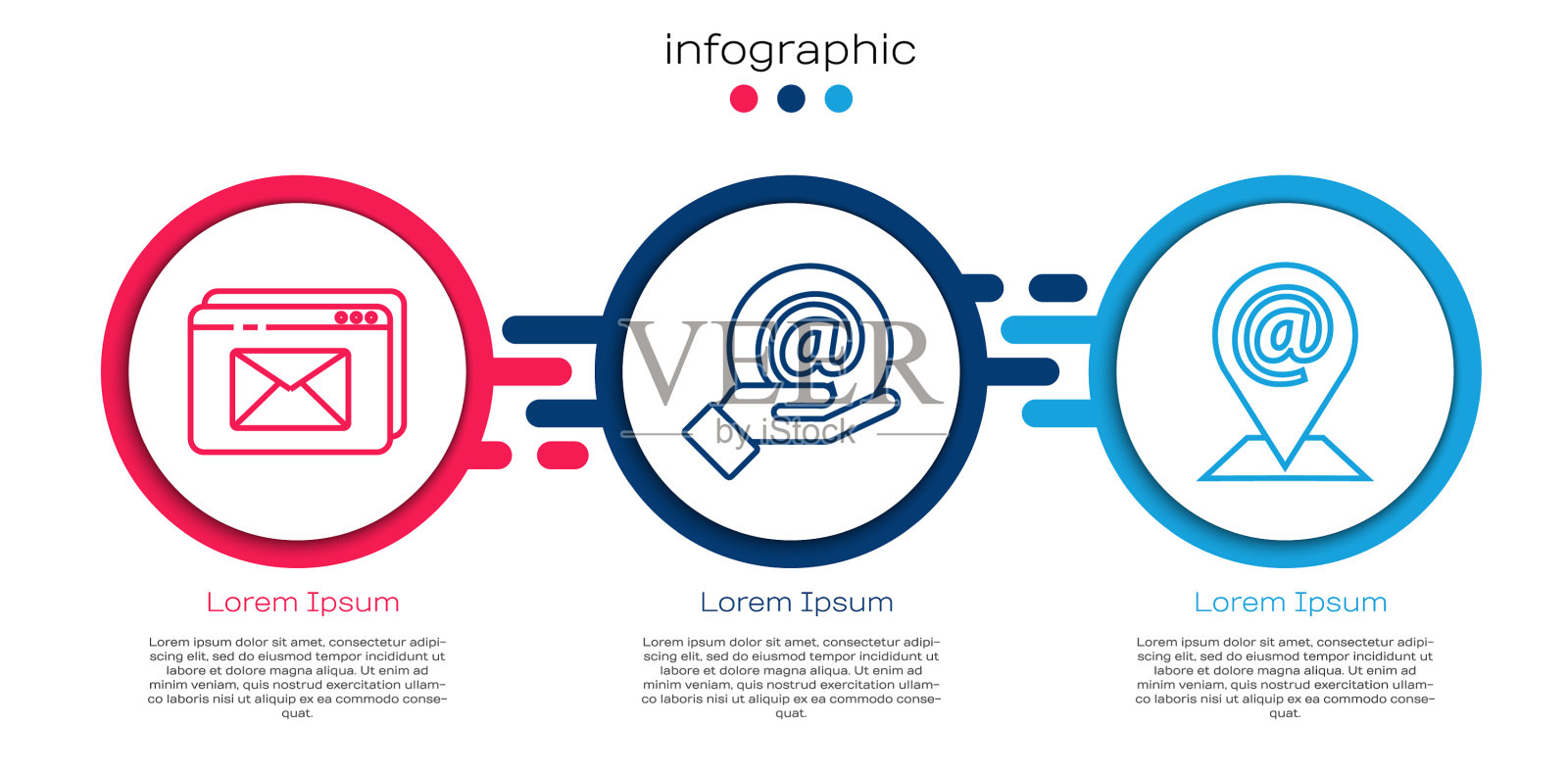 设行网站和信封邮件及电子邮件插画图片素材