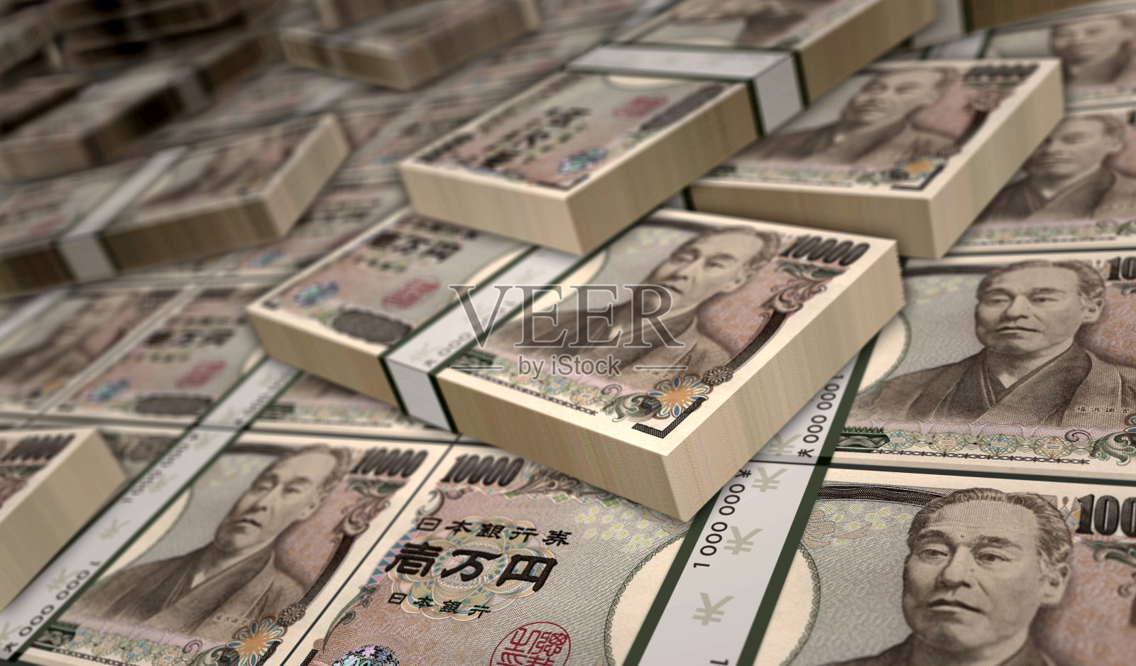 日元钞票包照片摄影图片