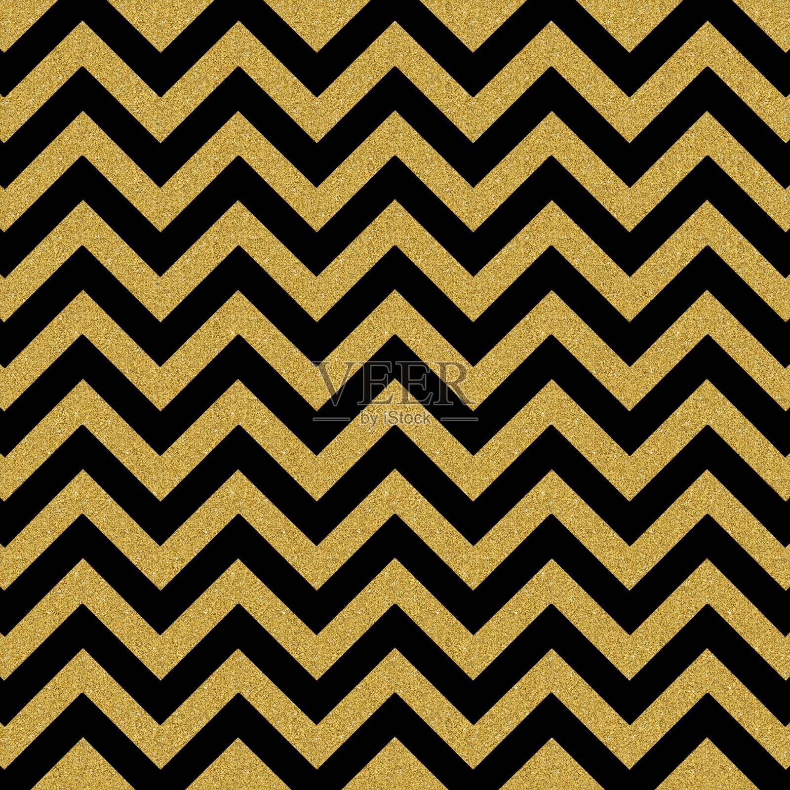黑色和金色的之字形线照片摄影图片