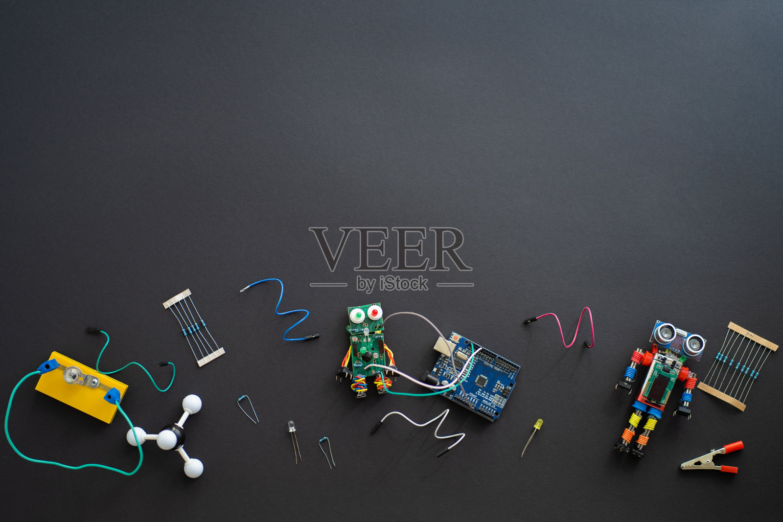 阀杆机器人照片摄影图片