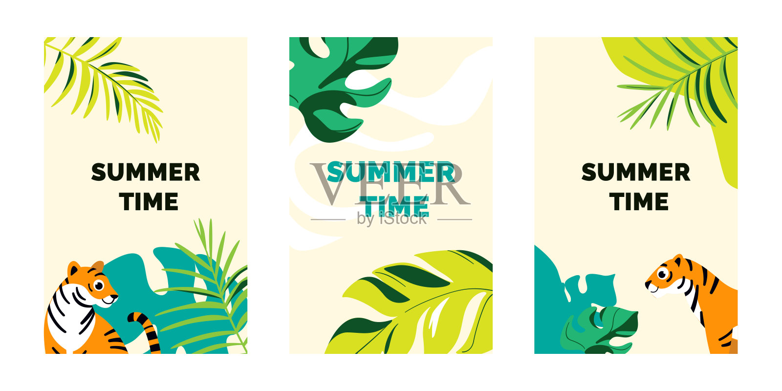 社交媒体的旗帜插画图片素材