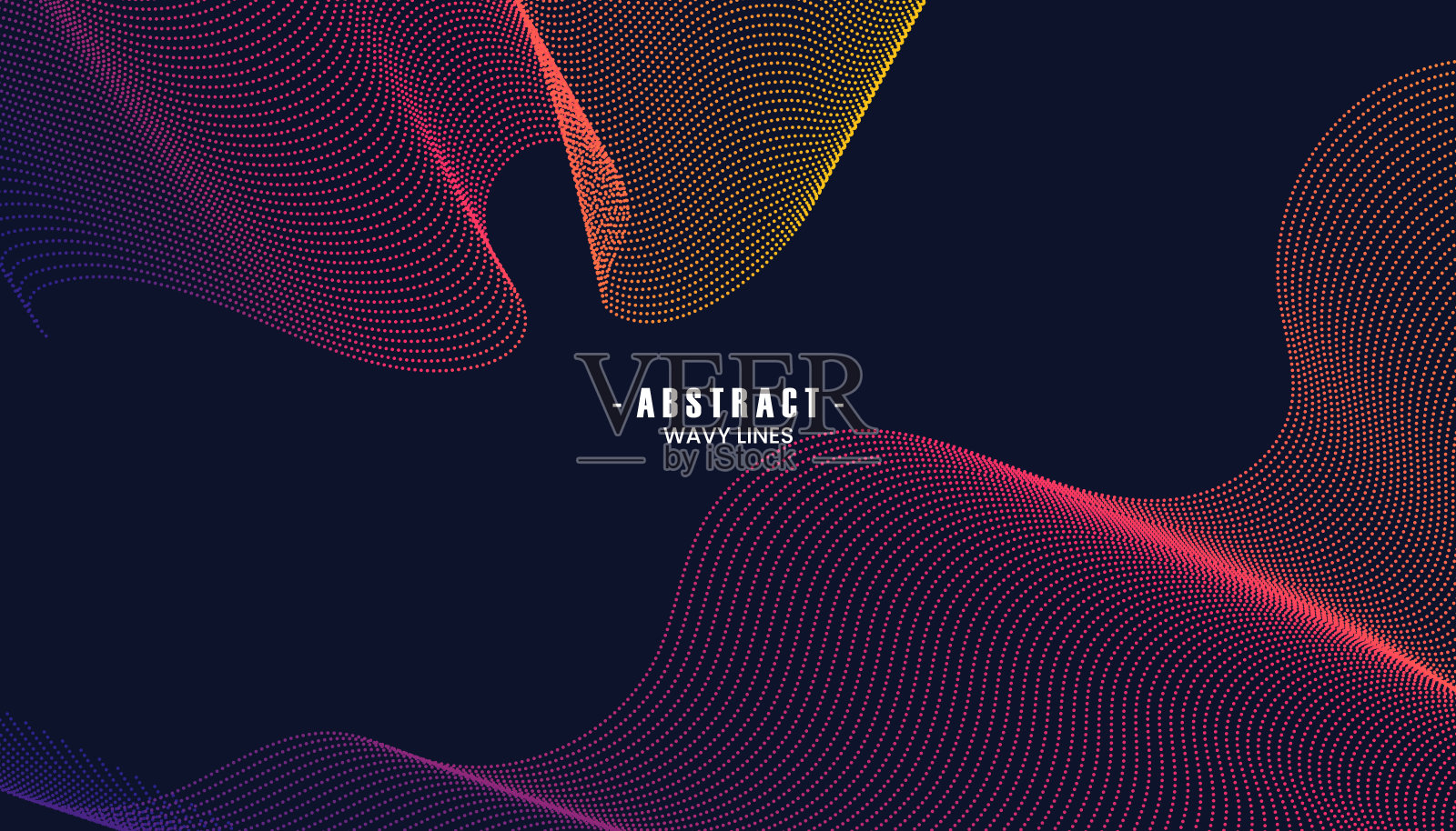 波动粒子技术背景。小册子，传单，杂志，名片，品牌，横幅，标题，书籍封面，笔记本背景矢量的抽象设计模板插画图片素材