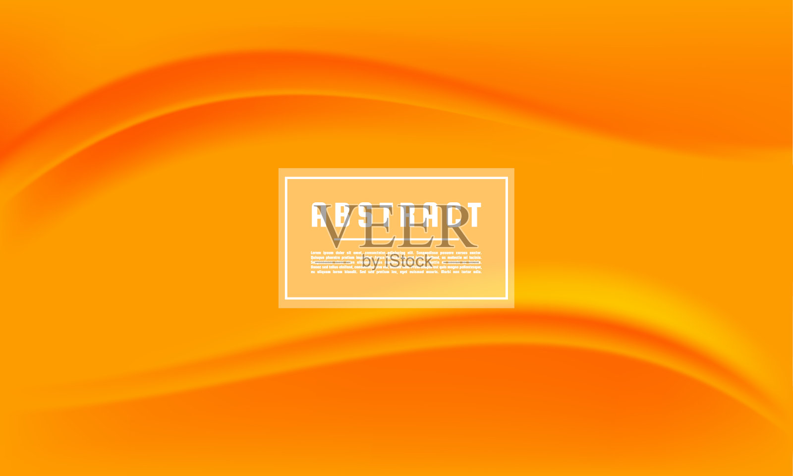 动态抽象桔黄色纹理矢量背景，桔黄色液体波背景插画图片素材