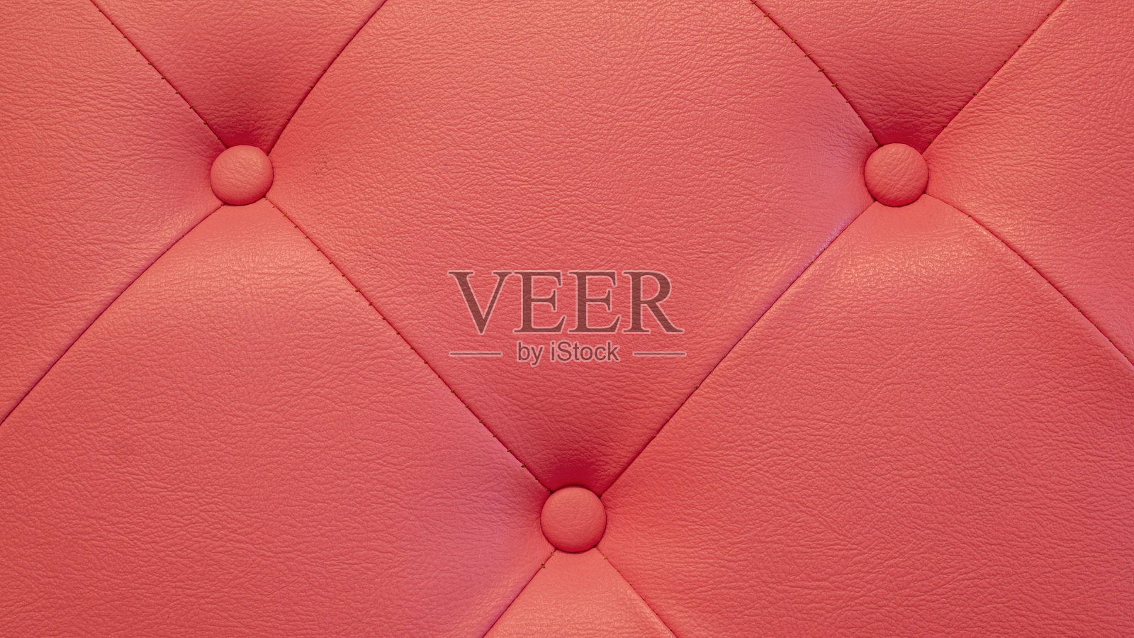 近距离背景豪华沙发复古粉色。粉色家具皮革照片摄影图片