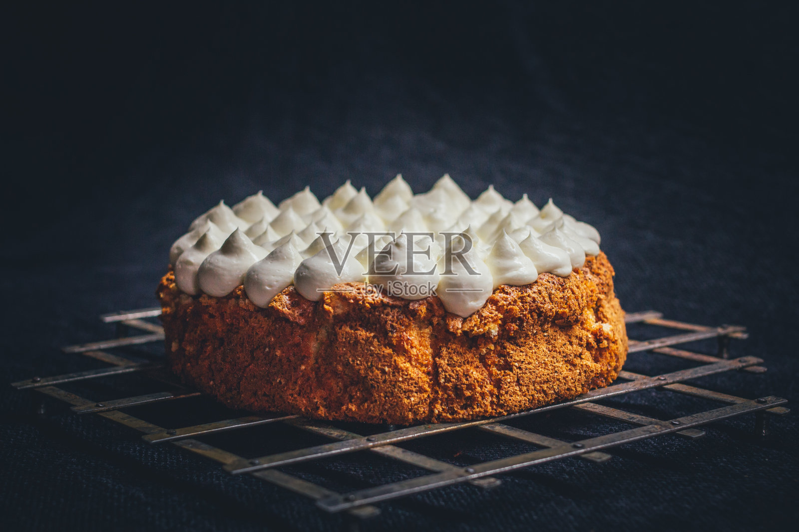 杏仁饼照片摄影图片