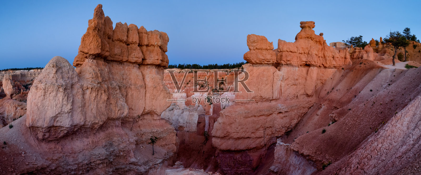 美丽的风景布莱斯峡谷，犹他州，美国照片摄影图片