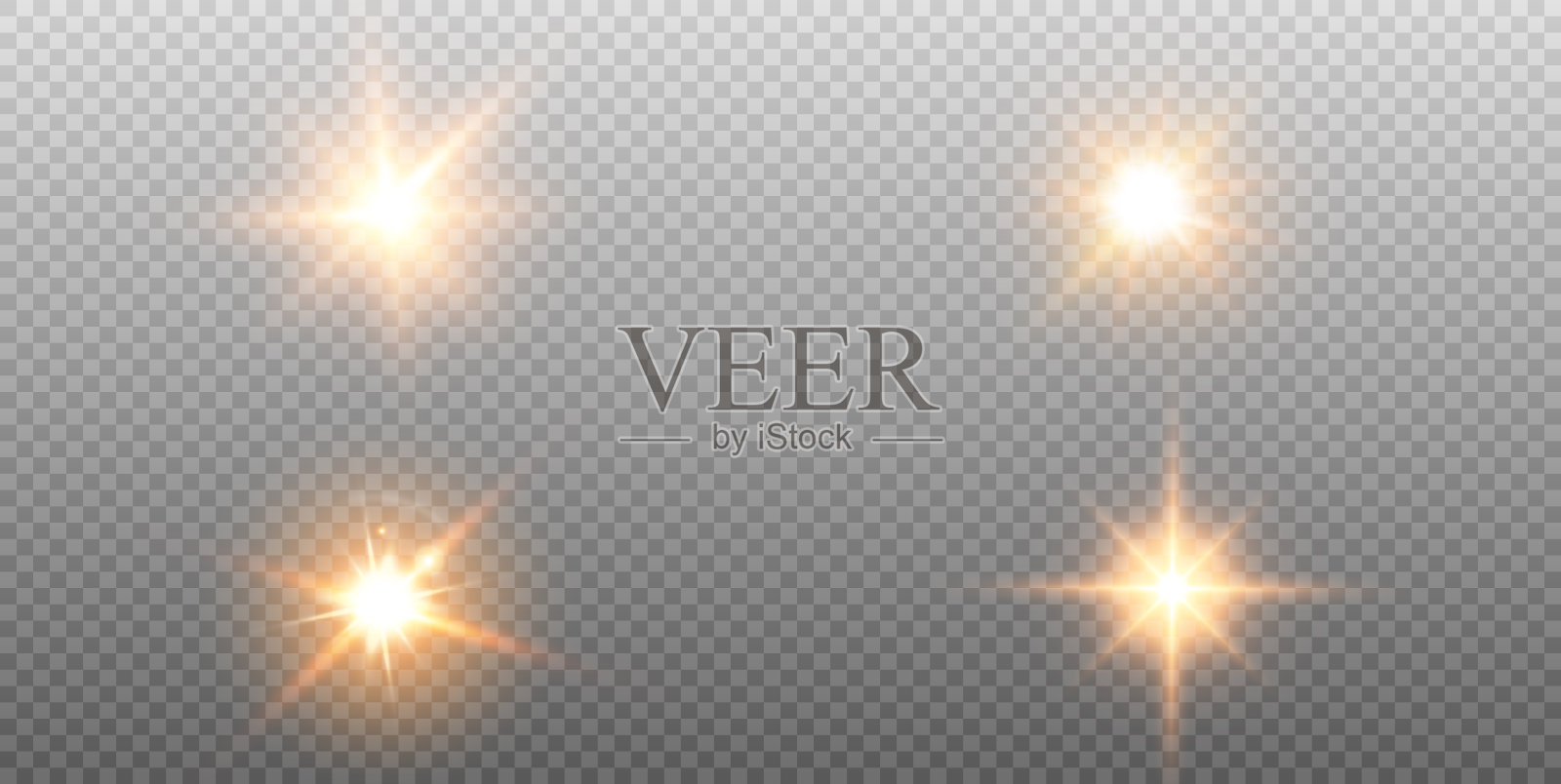 白色光效矢量素材插画图片素材