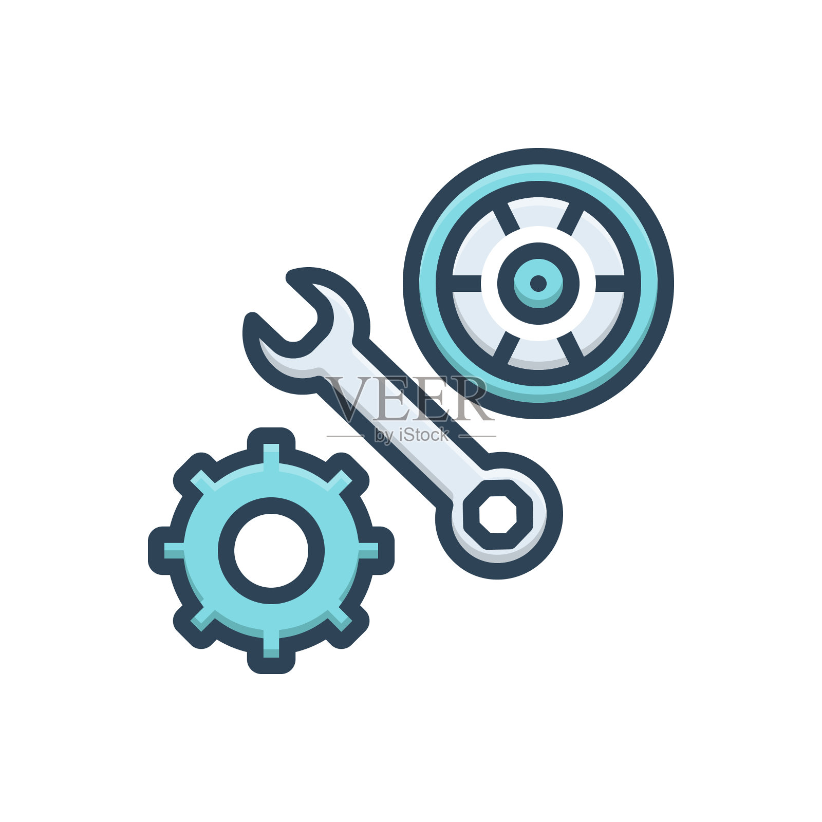 部分汽车插画图片素材