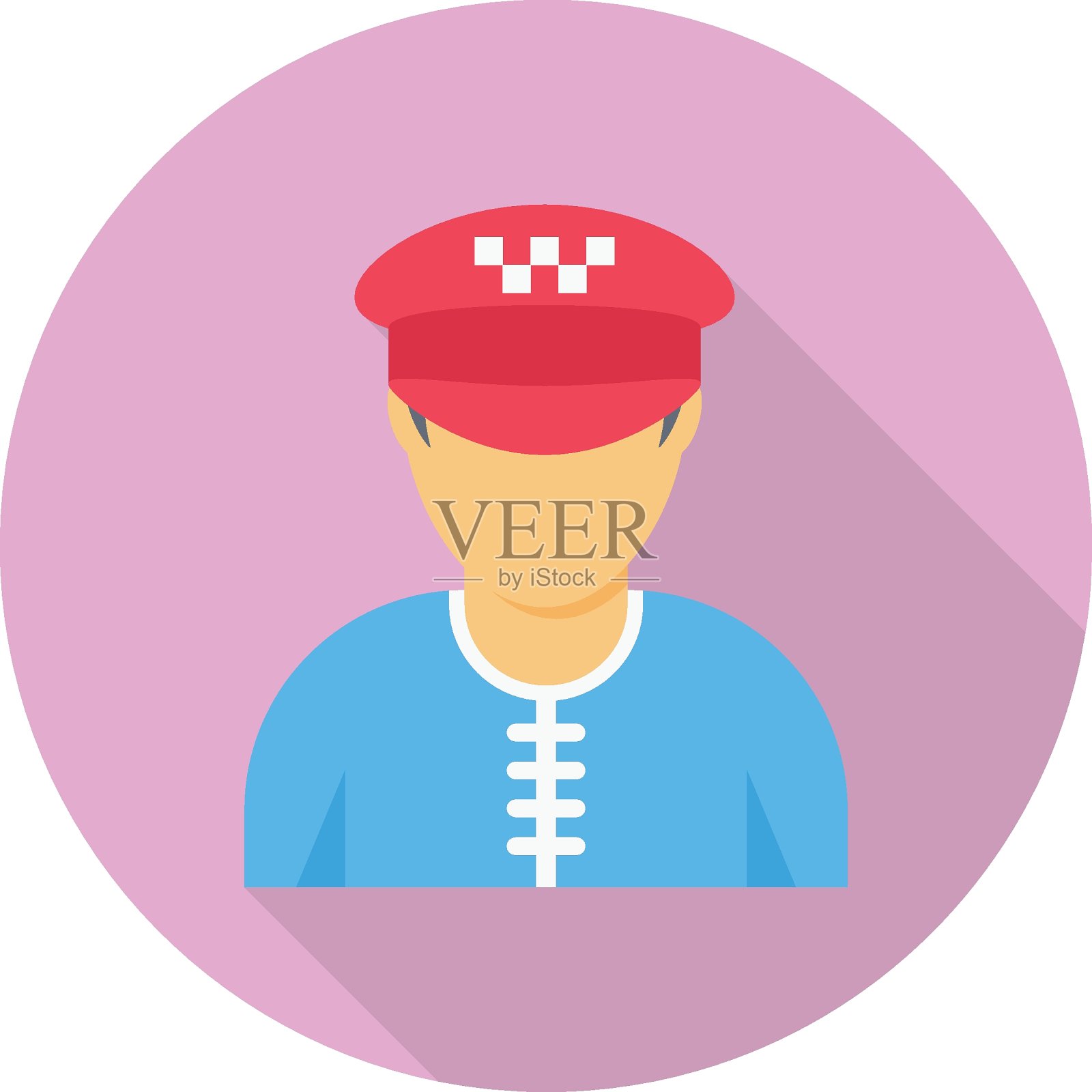 警卫插画图片素材