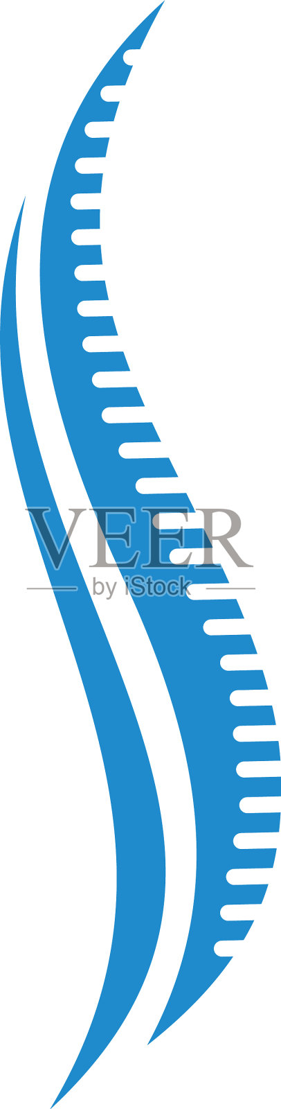 脊椎标志脊椎骨脊椎骨护理标志插画图片素材