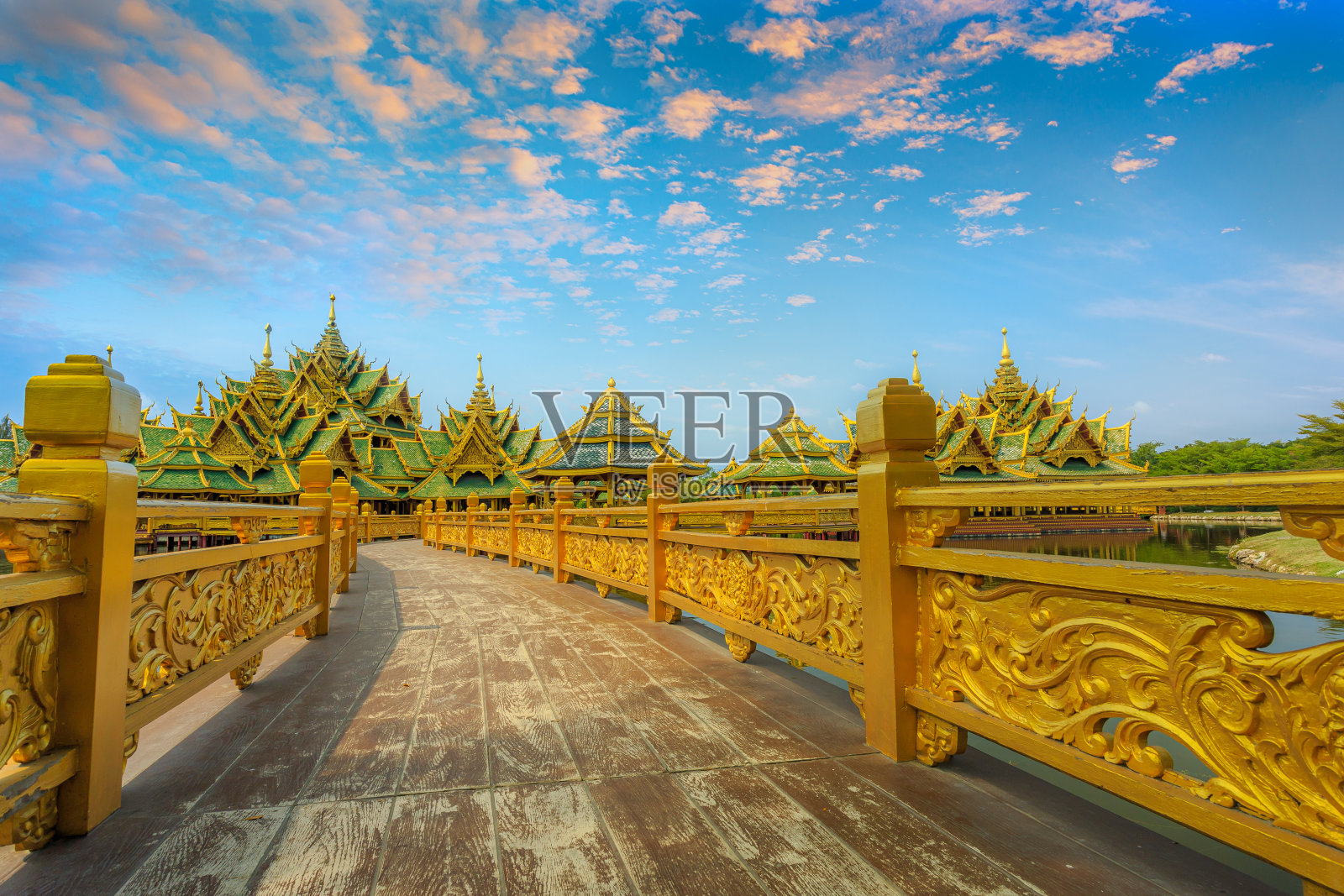 开明的市政厅位于古老的沙穆普拉坎省照片摄影图片