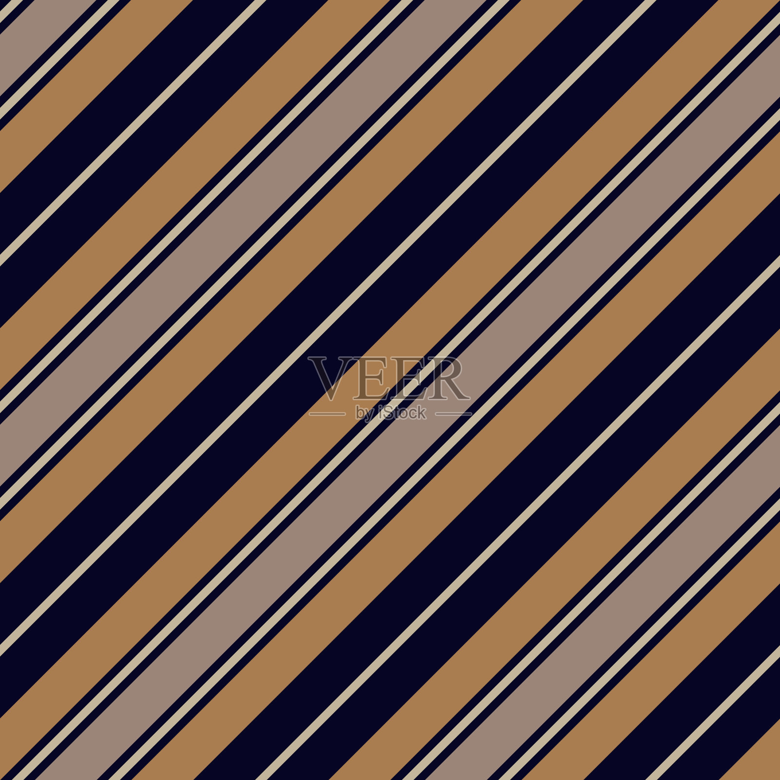 棕色灰褐色条纹无缝图案背景插画图片素材