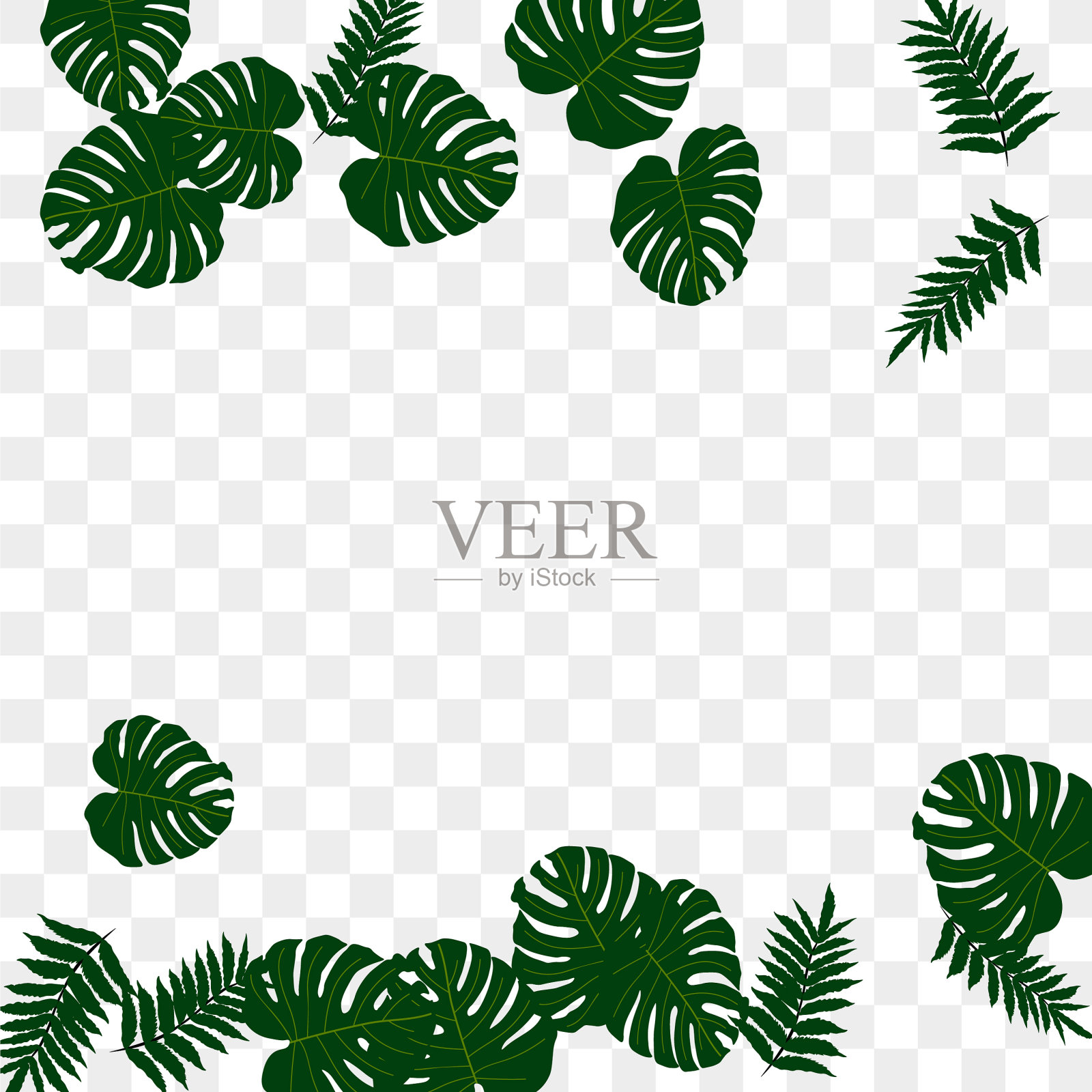 热带模式插画图片素材