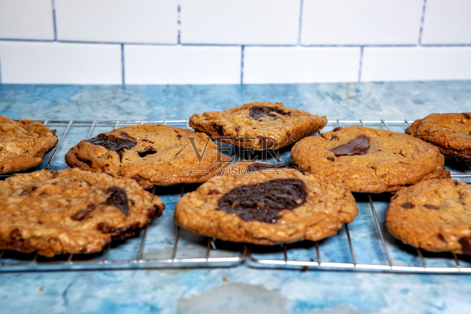 自制巧克力饼干照片摄影图片