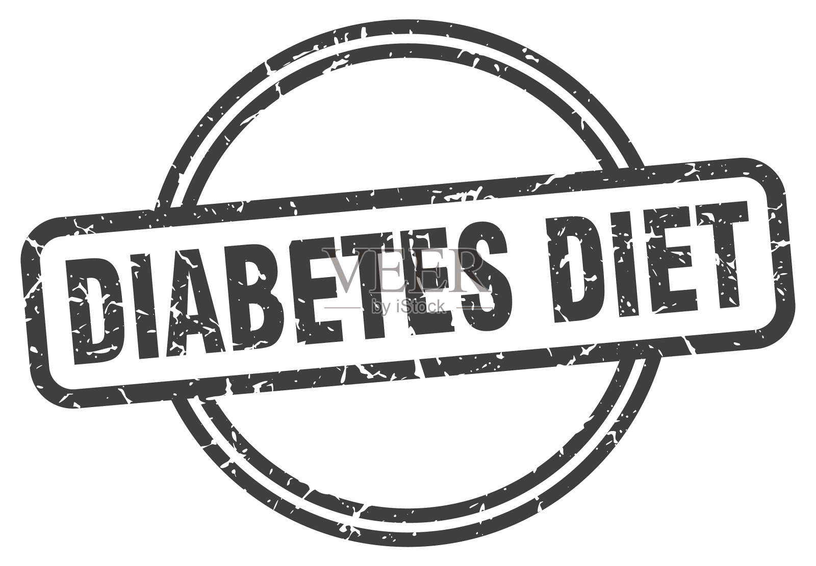 糖尿病饮食垃圾邮票糖尿病饮食轮插画图片素材