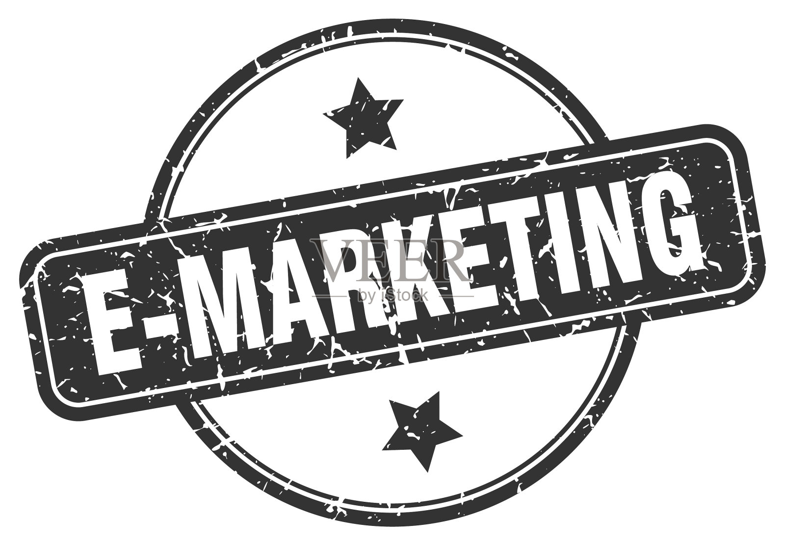 电子营销垃圾邮票电子营销轮插画图片素材