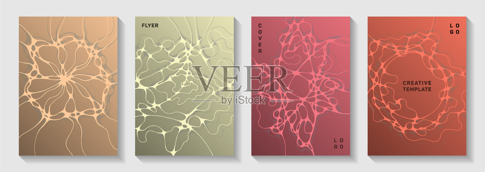 人工智能概念抽象设计模板素材