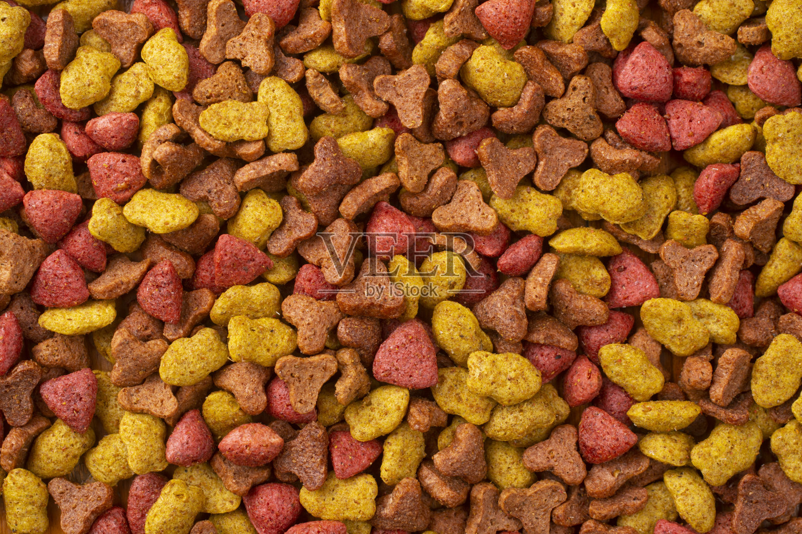 猫的干粮。抽象的背景。照片摄影图片