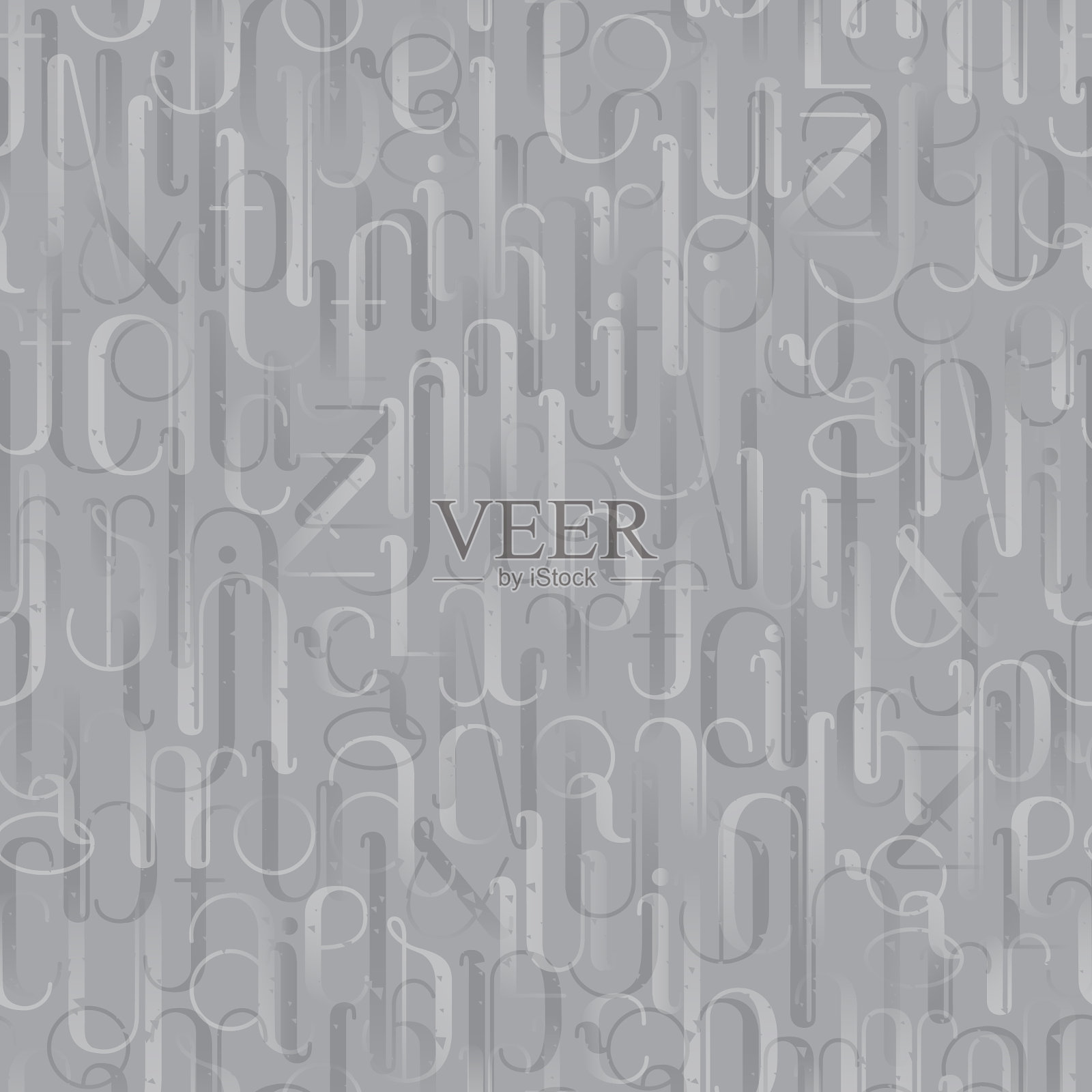 无缝背景与字母木炭街插画图片素材