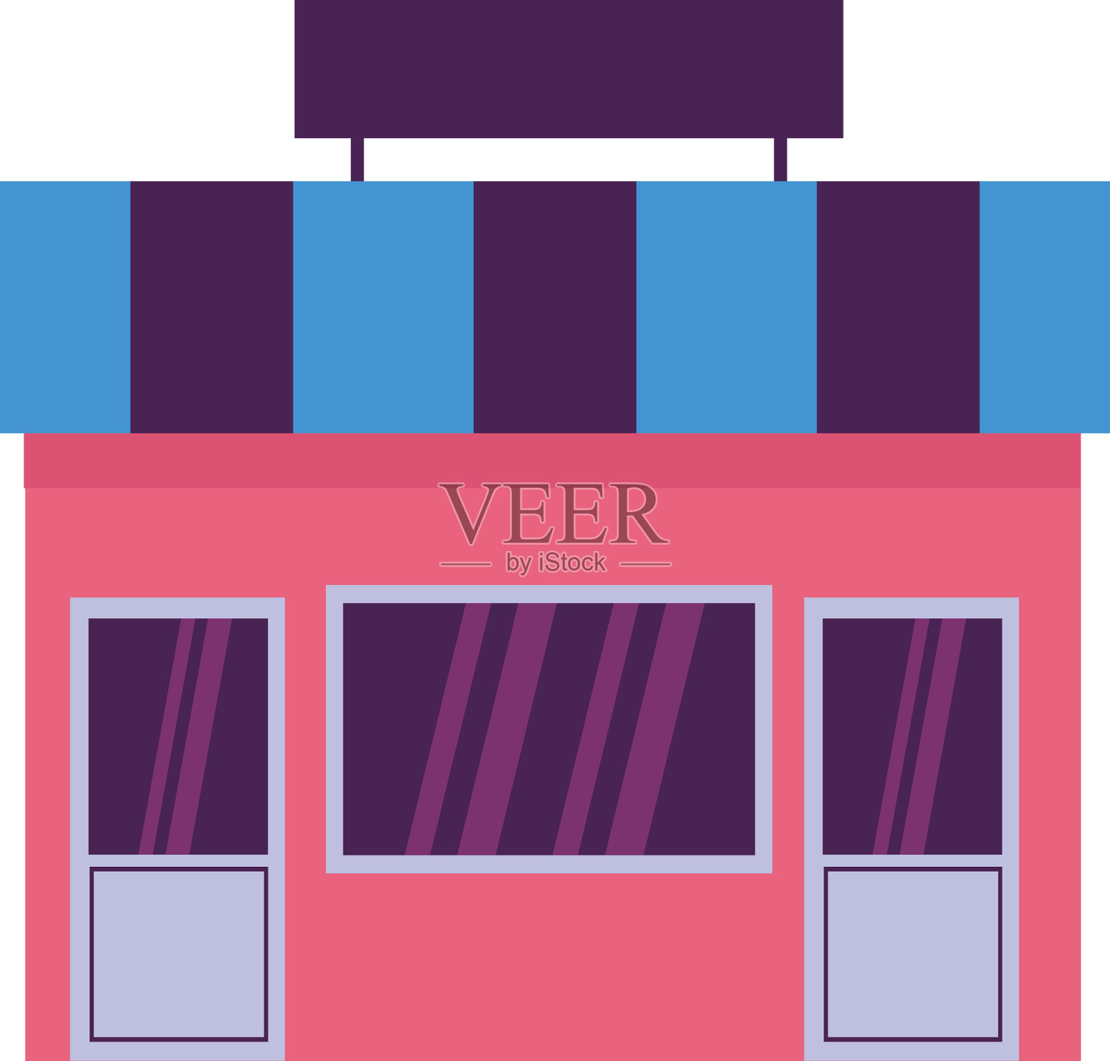 孤立的商店图标设计设计元素图片