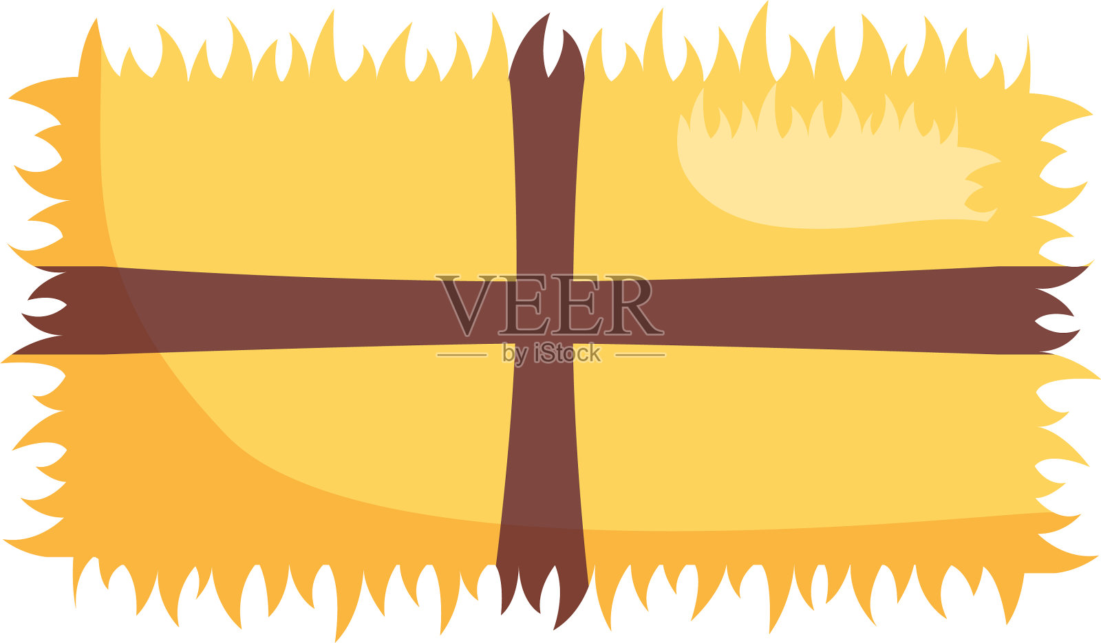 孤立农用干草设计设计元素图片