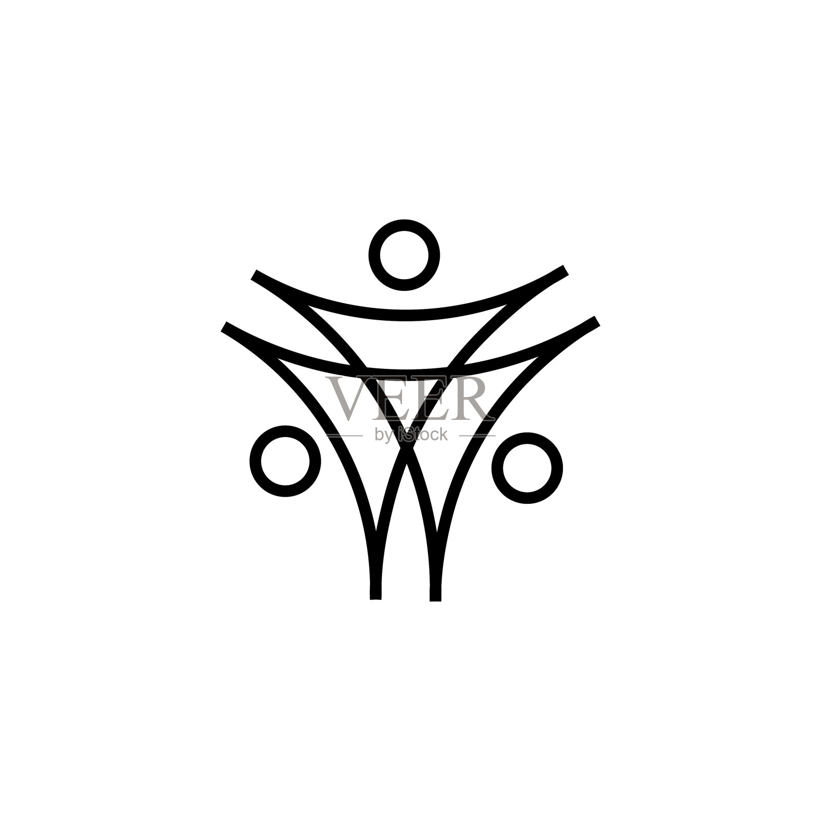 人人齐家的标志图标图标素材