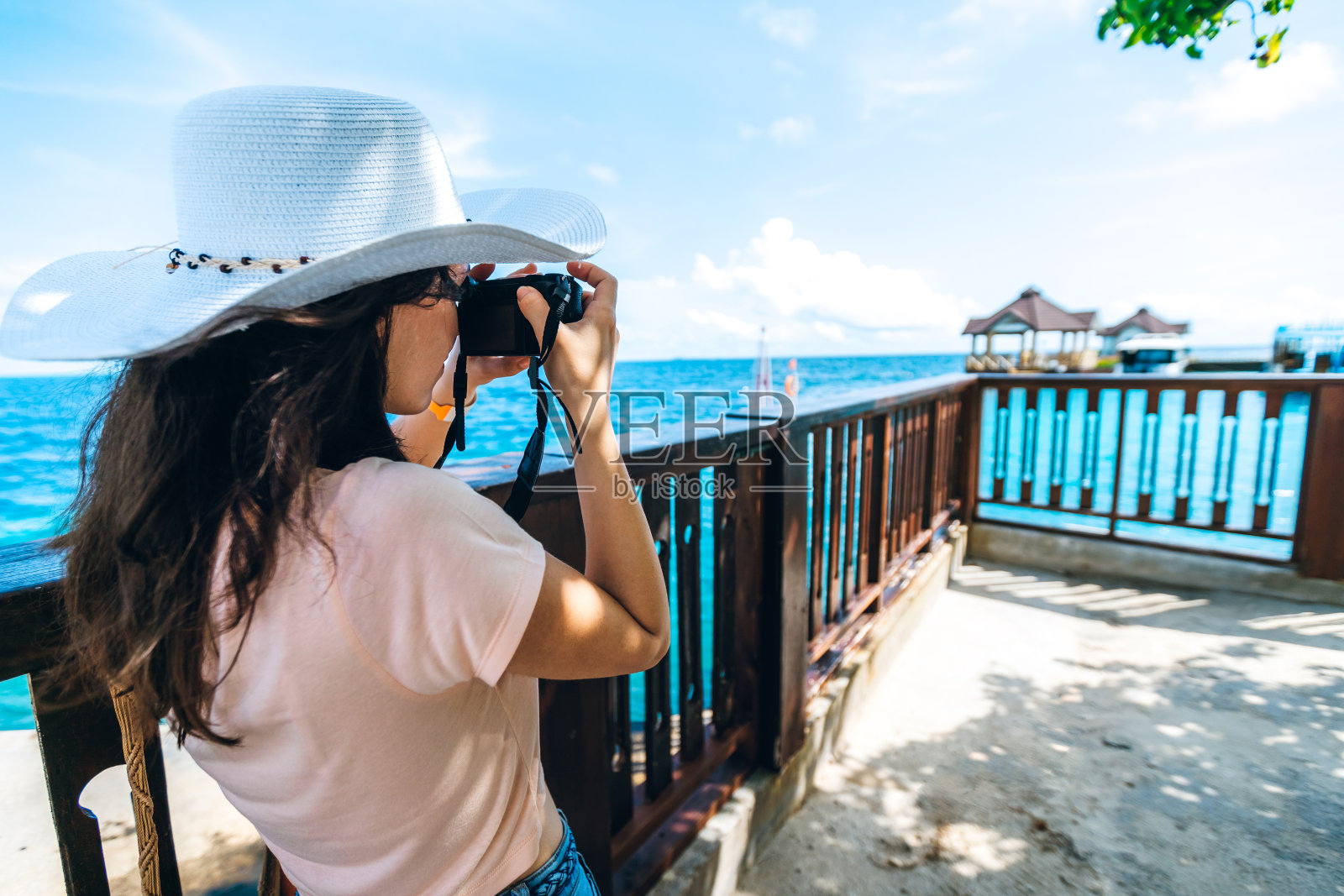 马尔代夫天堂拍摄照片摄影图片