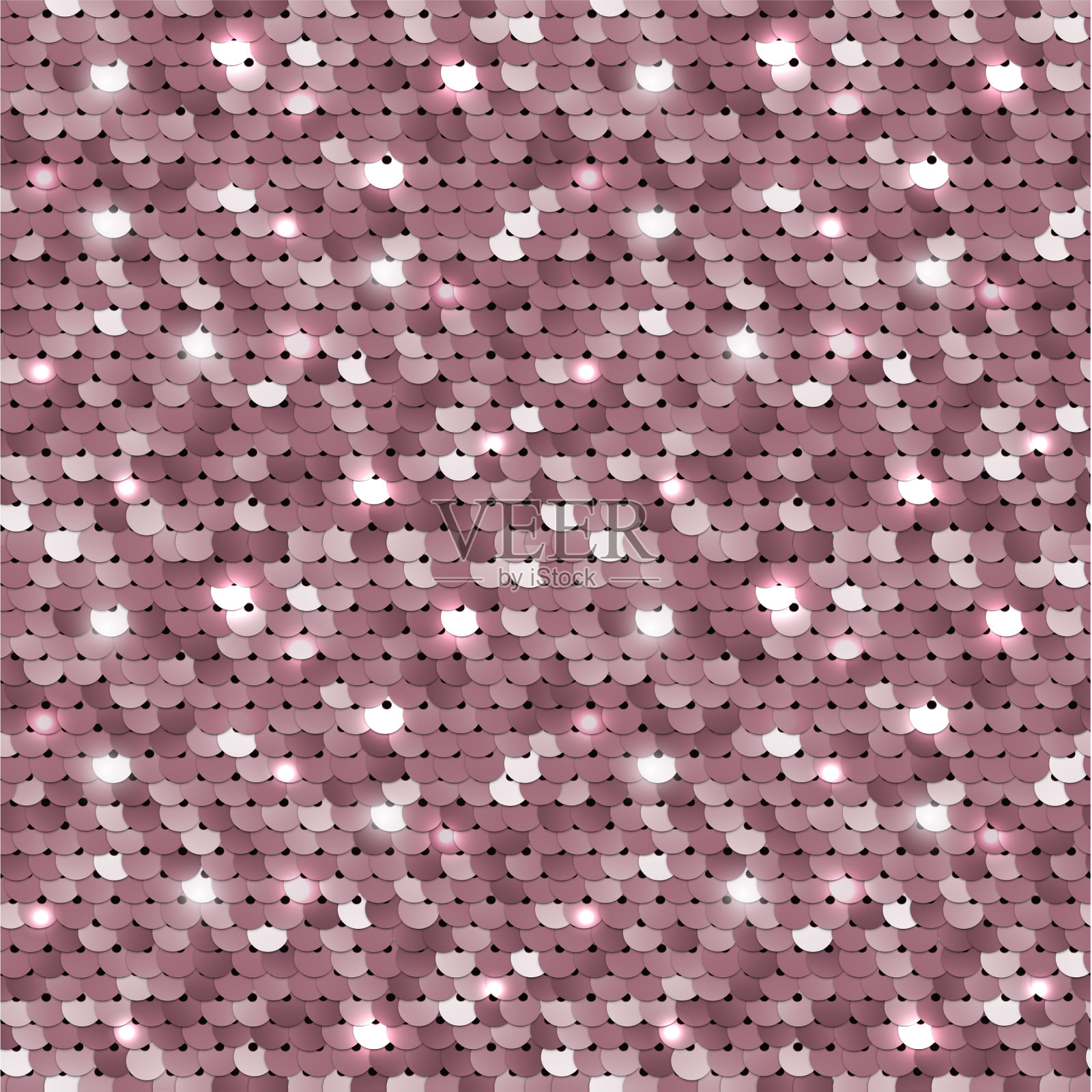 无缝粉色纹理与亮片插画图片素材