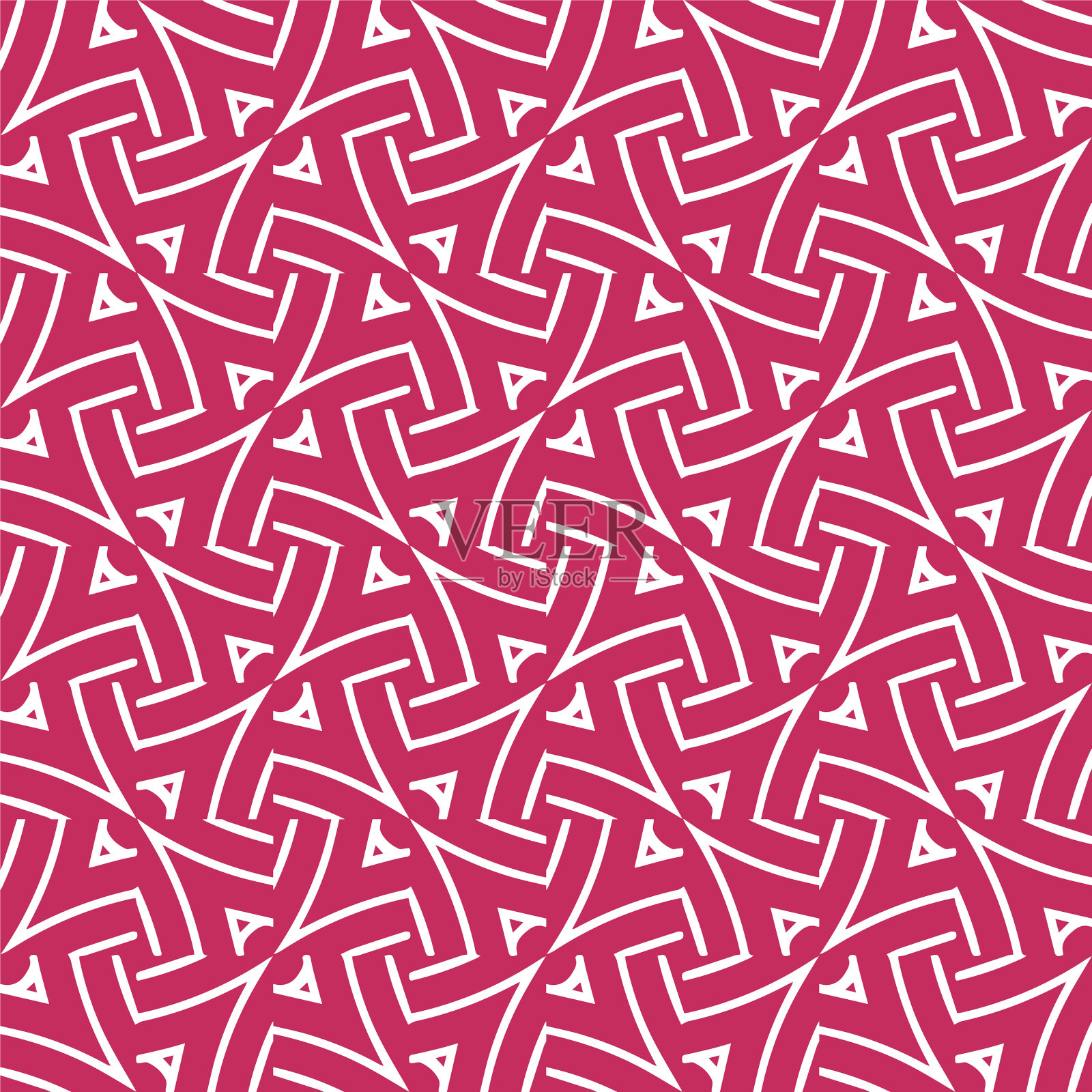 美丽的交错抽象几何插画图片素材