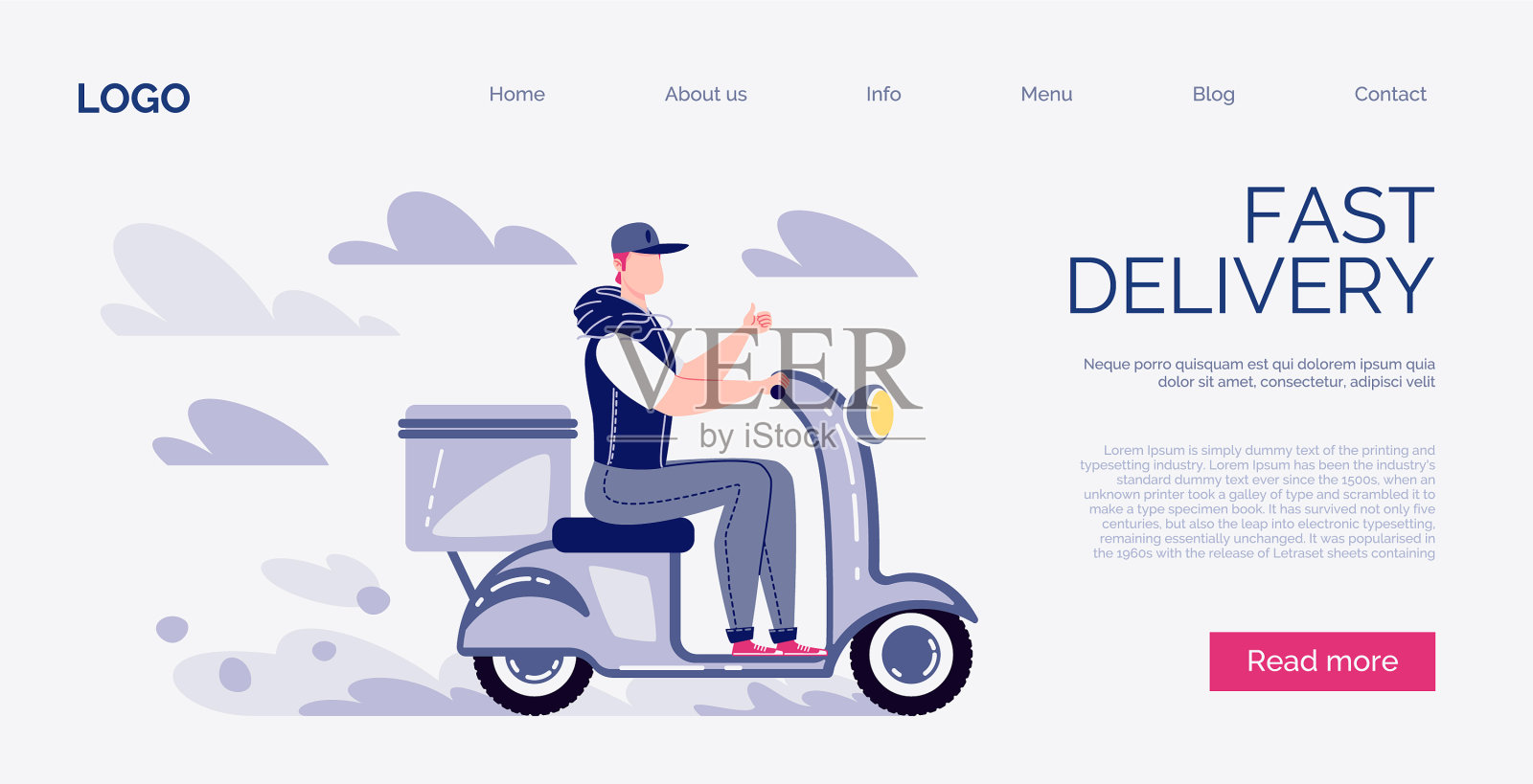 快速航运插画图片素材