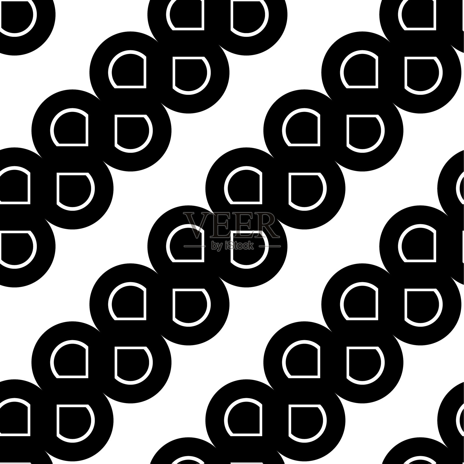 设计无缝之字形图案插画图片素材