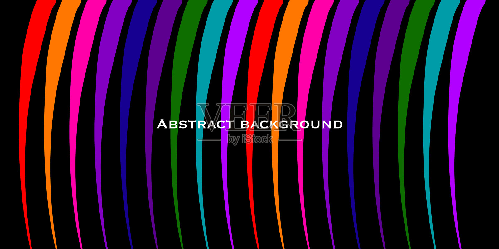 抽象背景与垂直笔刷条纹插画图片素材