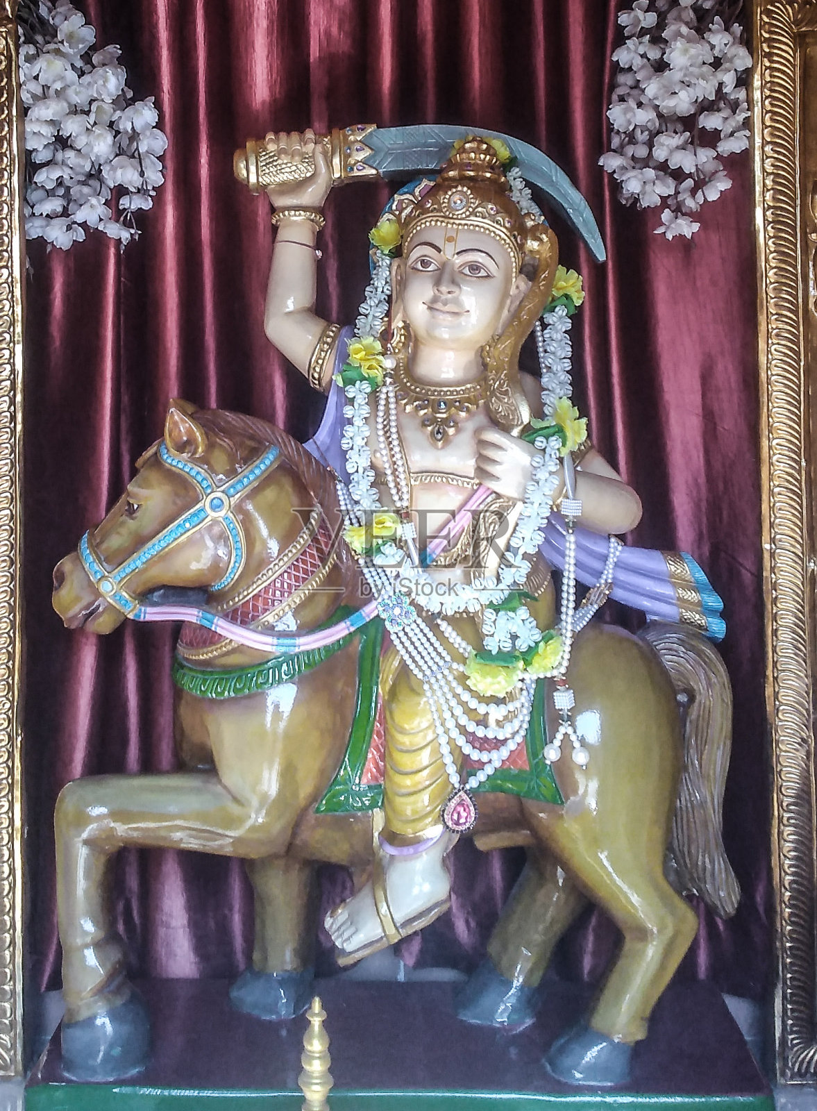 印度神的偶像照片摄影图片