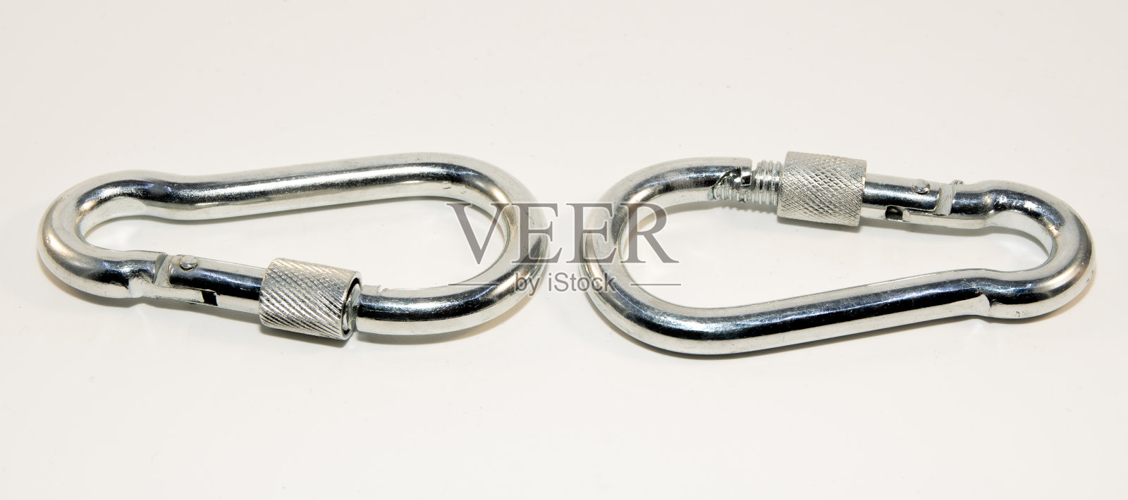 带安全螺钉的钢钩对照片摄影图片