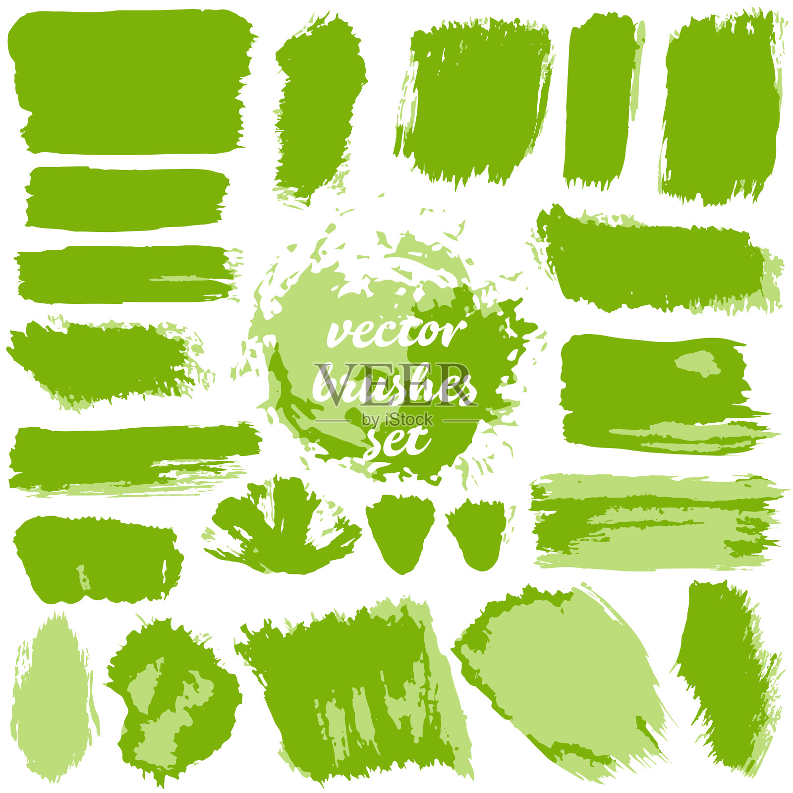 集合的元素。矢量插图。孤立的插画图片素材