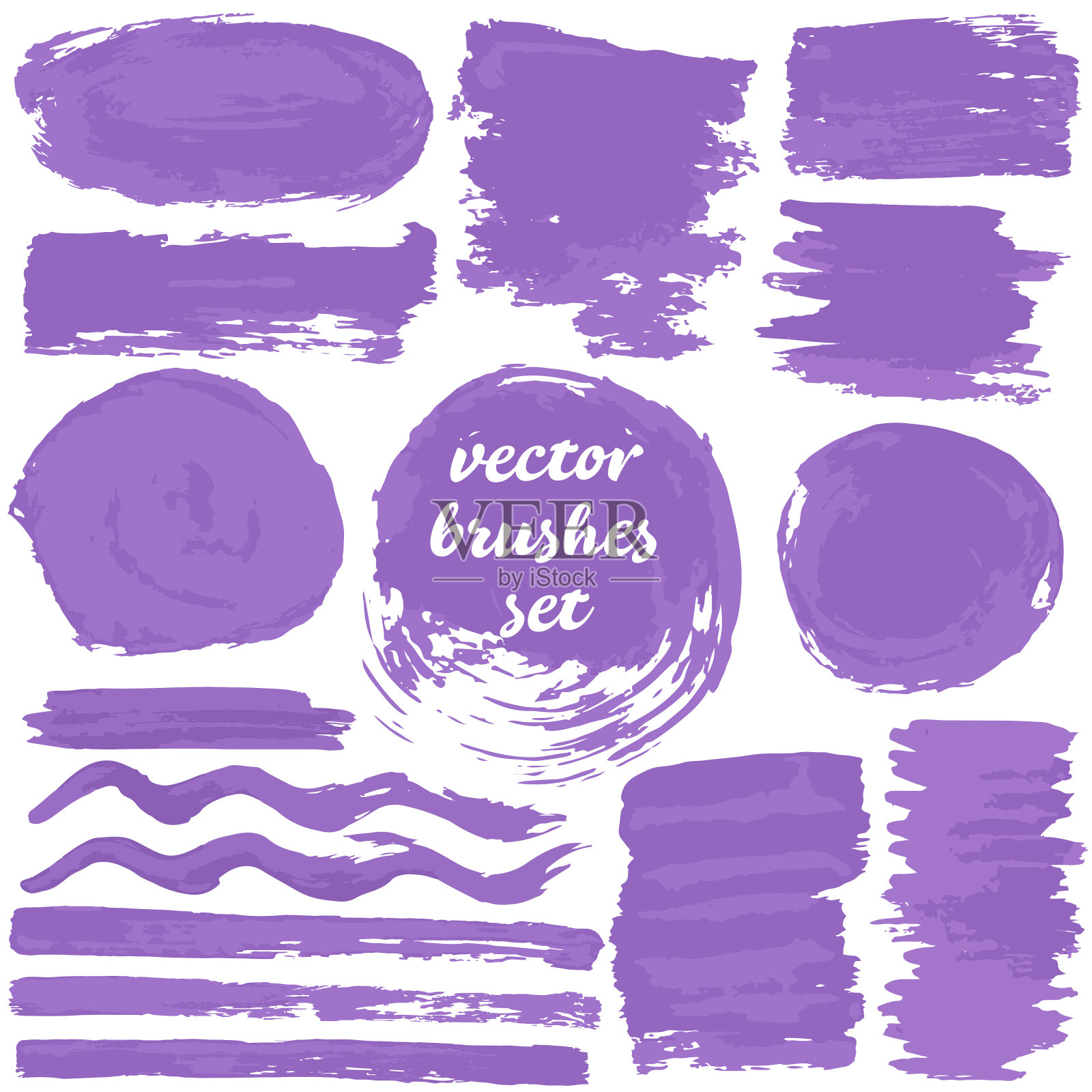 集合的元素。矢量插图。孤立的插画图片素材