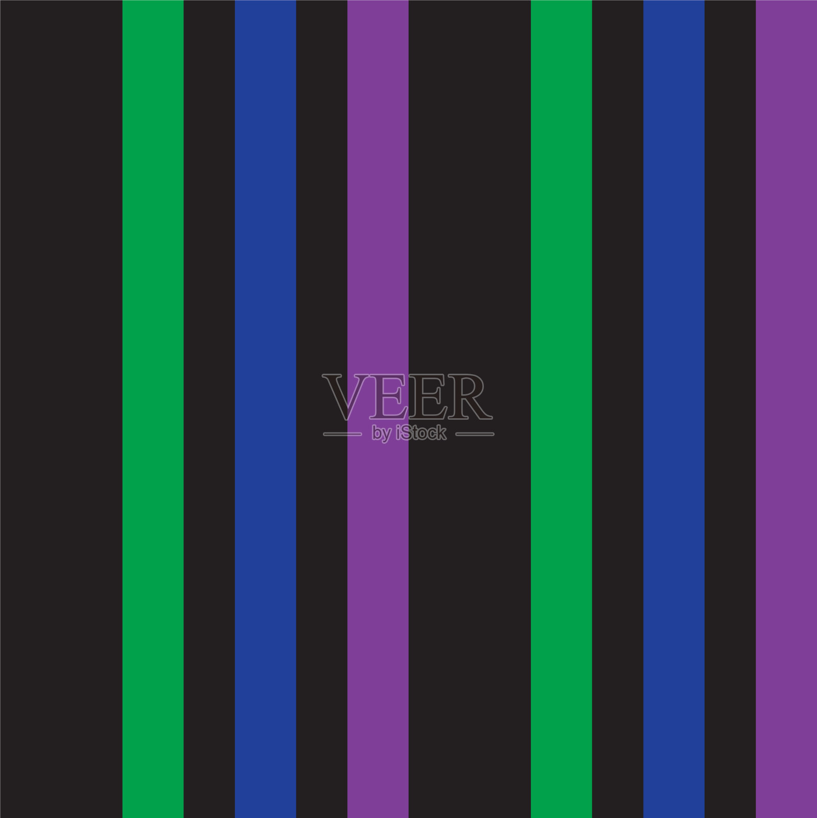 彩虹条纹无缝图案背景中插画图片素材