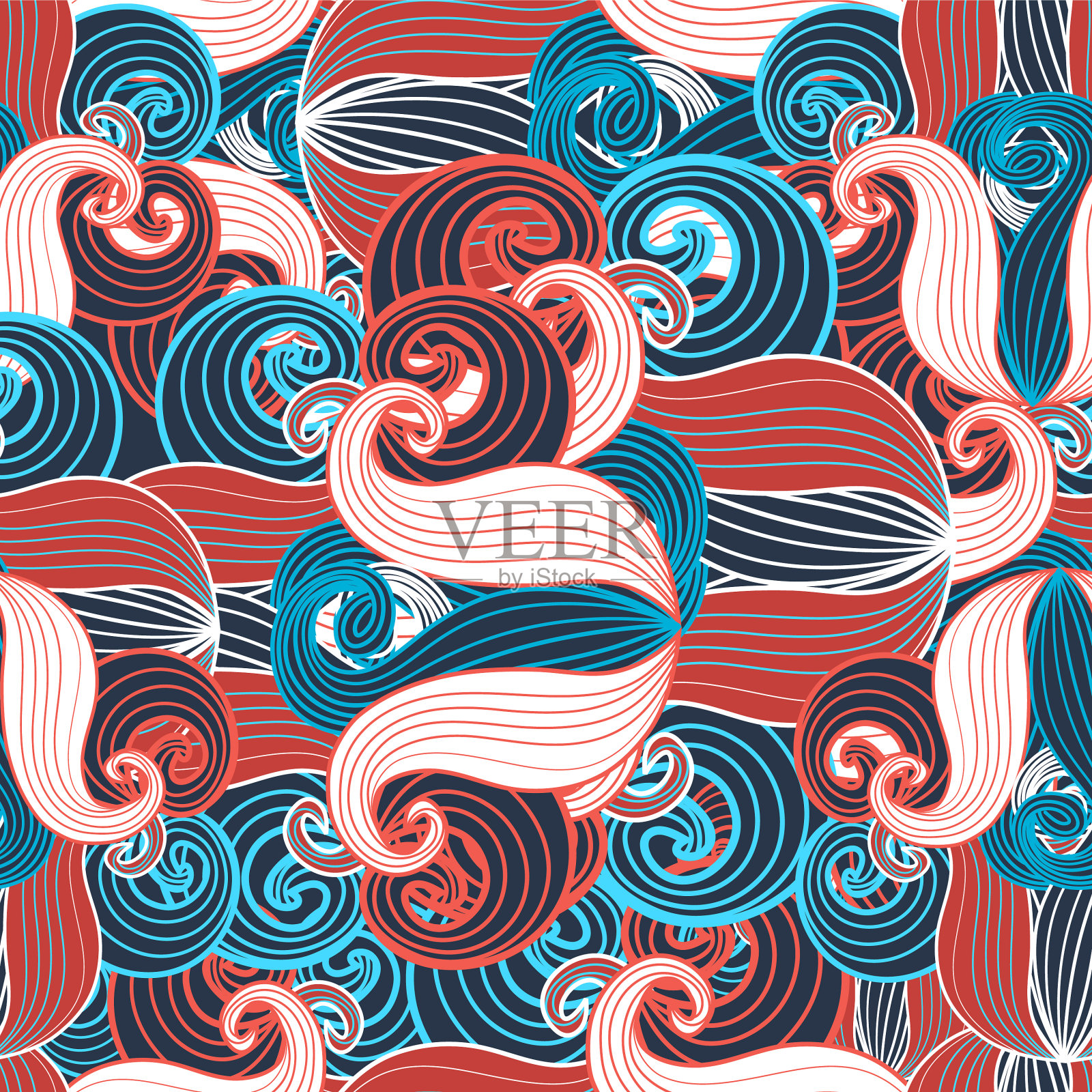 抽象结构插画图片素材