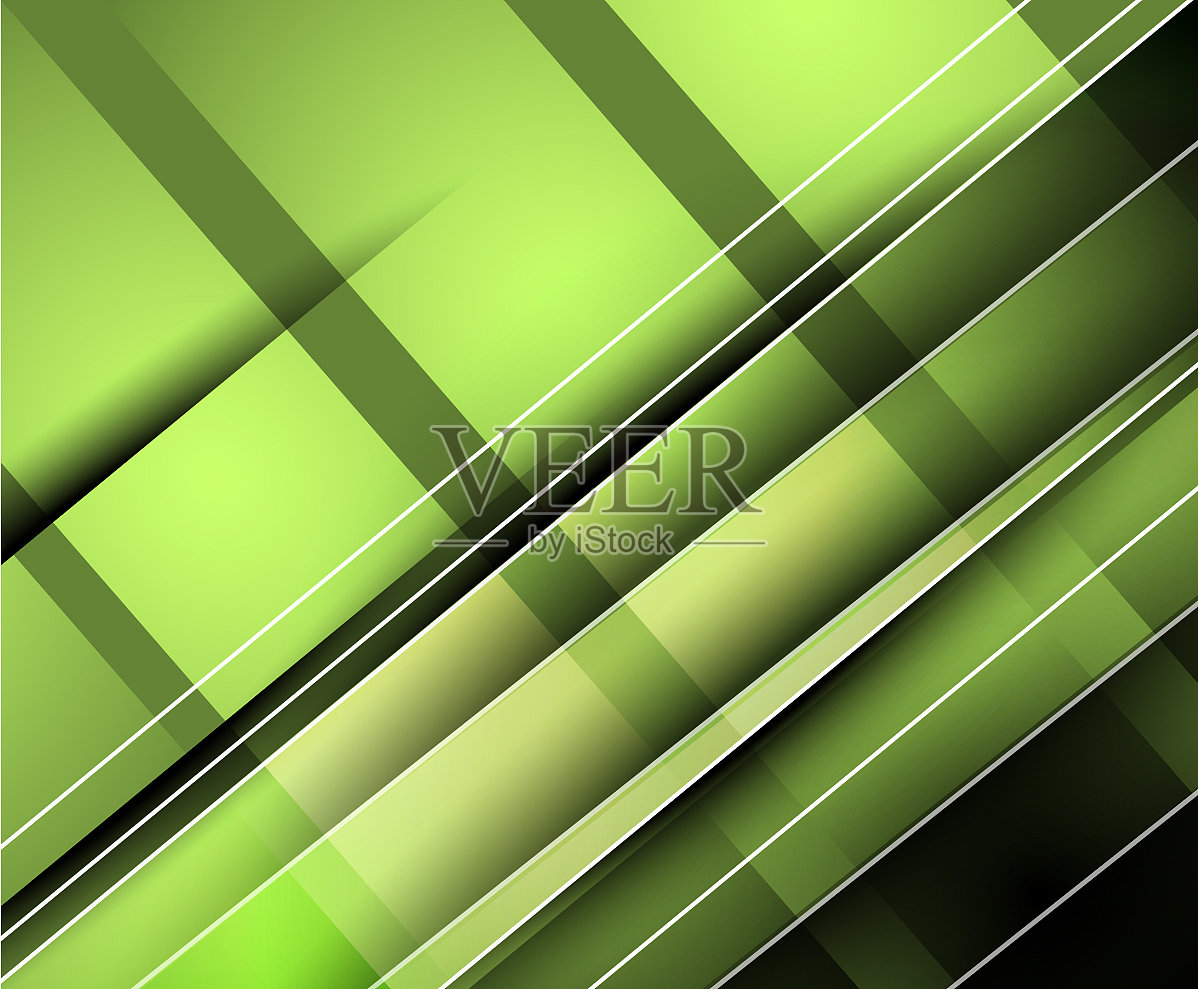 抽象三维纸图形彩色图案插画图片素材