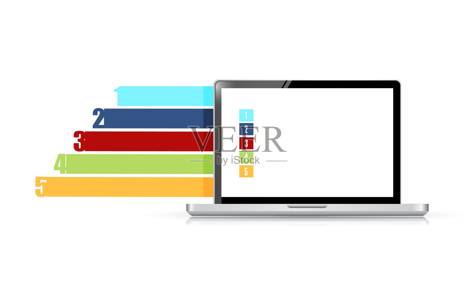 计算机业务信息图形说明插画图片素材