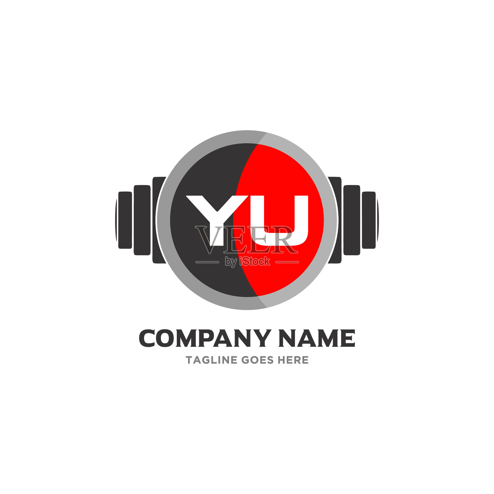 宇信标识设计图标健身与音乐插画图片素材